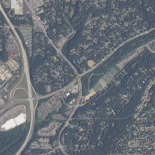 Aerial/Satellite Image of Griffin Brook, AL