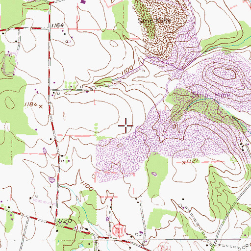 Topographic Map of Kimmel Airport (historical), PA