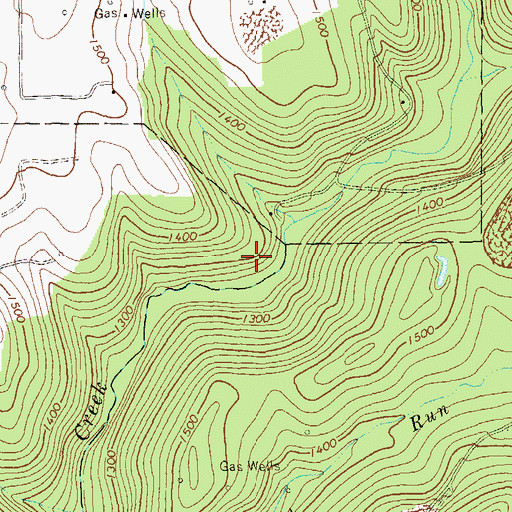 Topographic Map of Schmader Airport (historical), PA