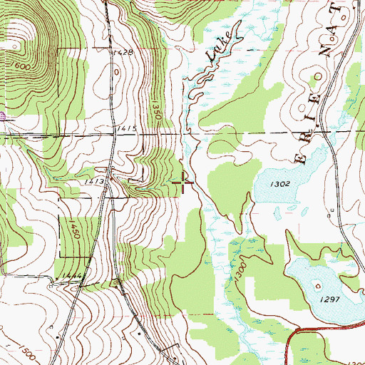 Topographic Map of Erie NWR Pool Number Nine, PA