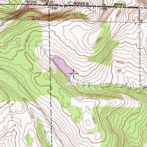 Topographic Map of Steinhauer Dam, PA