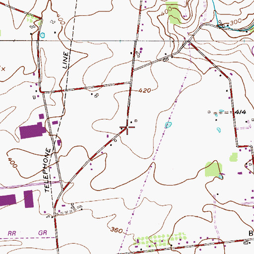 Topographic Map of Wagner School, PA