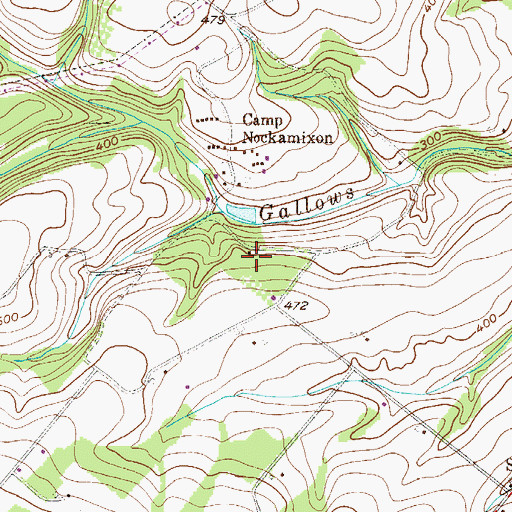 Topographic Map of Trauger School, PA