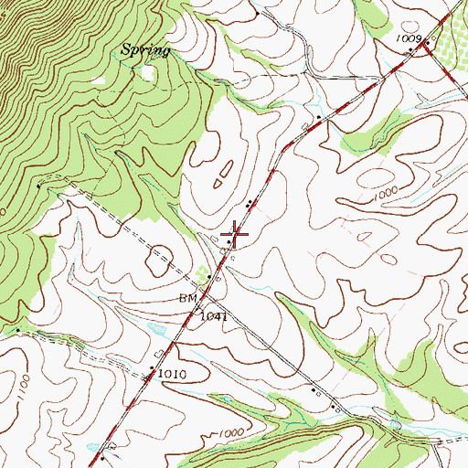 Topographic Map of Hayes School, PA