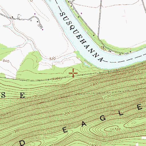 Topographic Map of Nippono Park (historical), PA