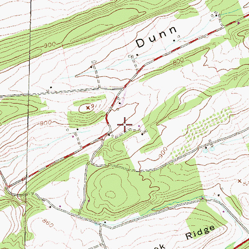 Topographic Map of Liberty School (historical), PA