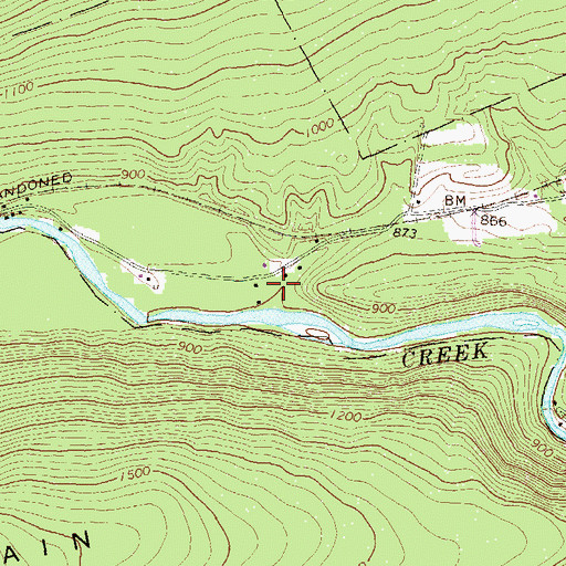 Topographic Map of Camp Hironimus, PA