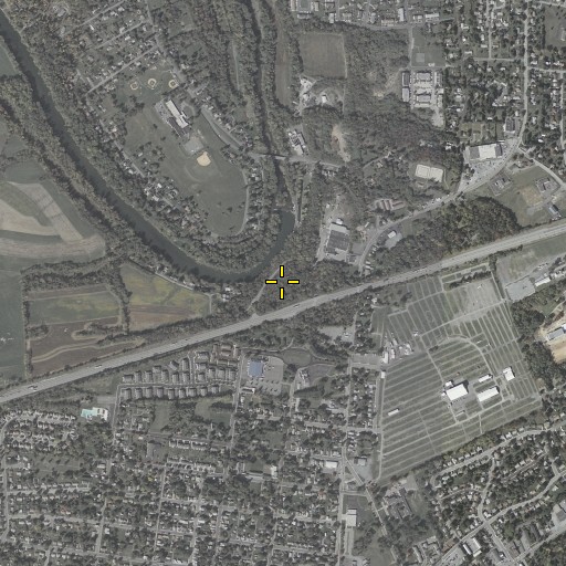 Aerial/Satellite Image of Cave Hill, PA