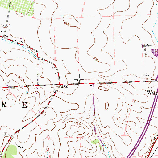 Topographic Map of Smith School, PA