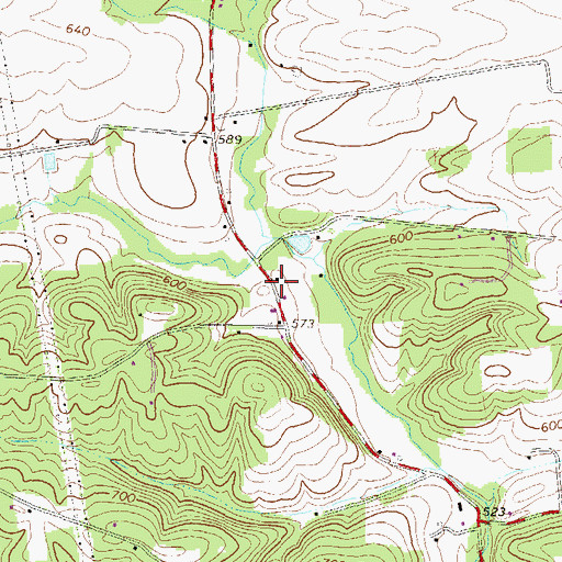 Topographic Map of Ramsey School, PA