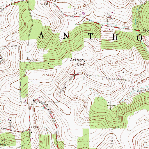 Topographic Map of Keiss School (historical), PA