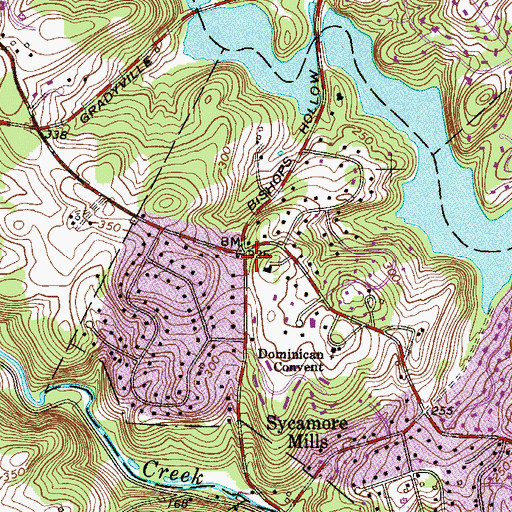 Topographic Map of Upper Providence, PA