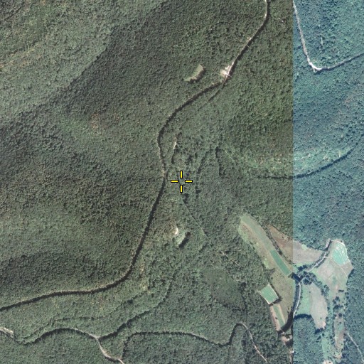 Aerial/Satellite Image of Cross Junction (historical), PA