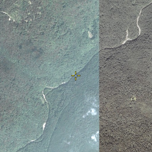 Aerial/Satellite Image of Becker Brook, PA