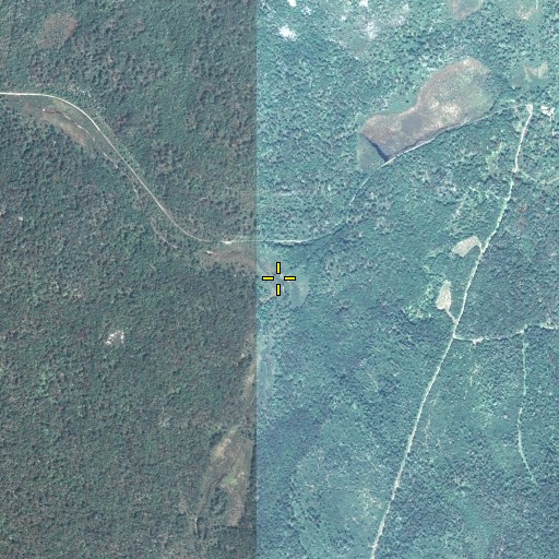 Aerial/Satellite Image of Open Run, PA