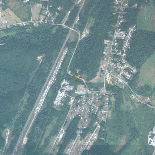 Aerial/Satellite Image of Sandy Run, PA