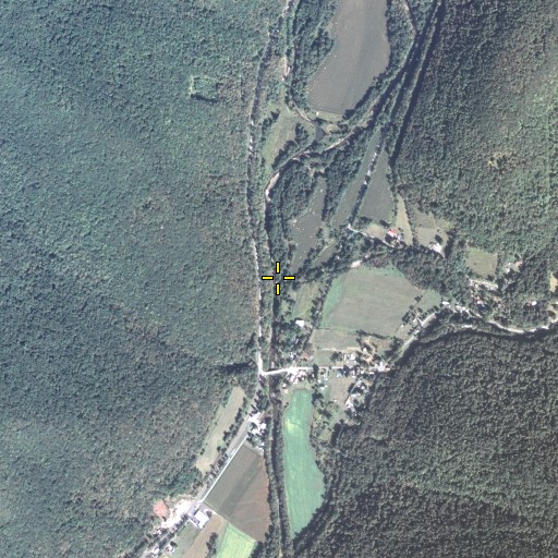 Aerial/Satellite Image of Slacks Run, PA