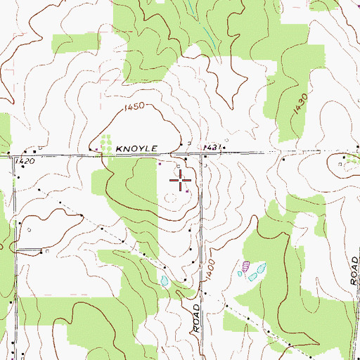 Topographic Map of WCCK-FM (Erie), PA