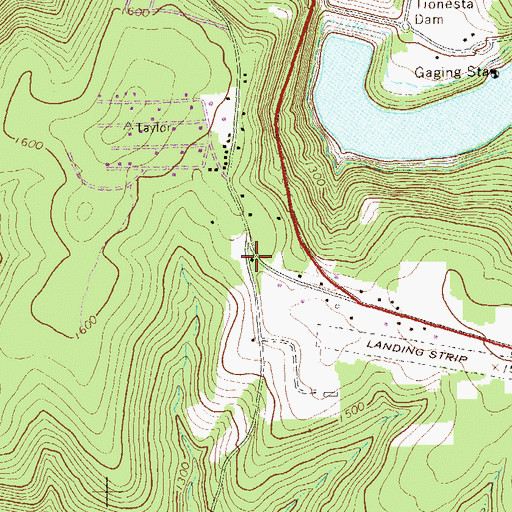 Topographic Map of Smoky Hill School, PA