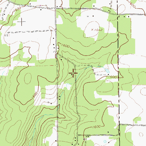 Topographic Map of Schriver School, PA