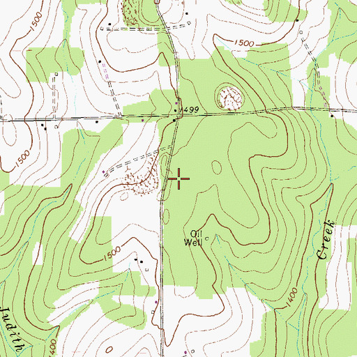 Topographic Map of Cohlhepp School (historical), PA