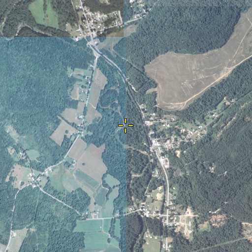 Aerial/Satellite Image of Fallentimber Run, PA
