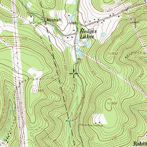 Topographic Map of Culbert School, PA
