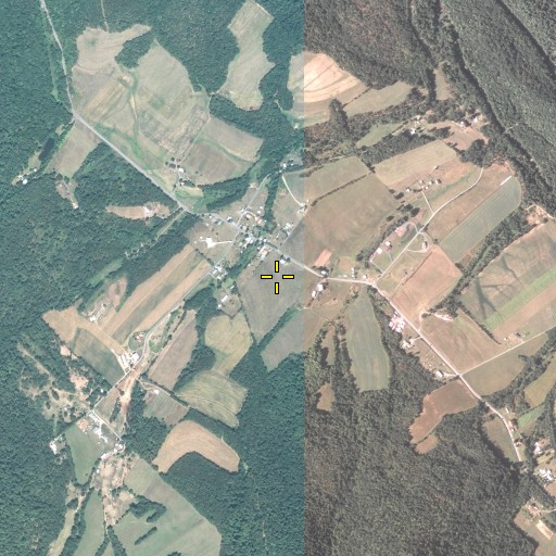 Aerial/Satellite Image of Trough Creek, PA
