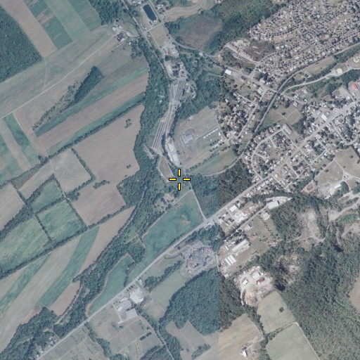 Aerial/Satellite Image of Blue Spring, PA