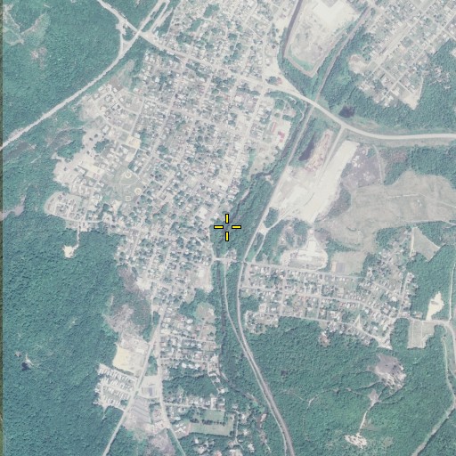 Aerial/Satellite Image of Callender Gap Creek, PA