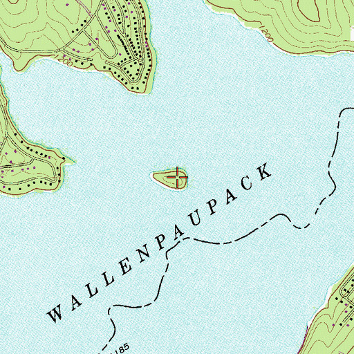 Topographic Map of Epply Island, PA