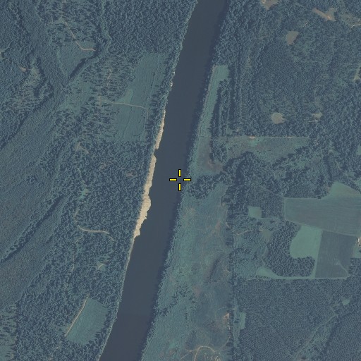 Aerial/Satellite Image of Hollinger Creek, AL