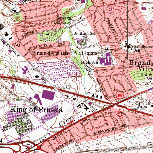 Topographic Map of Cannon Run, PA