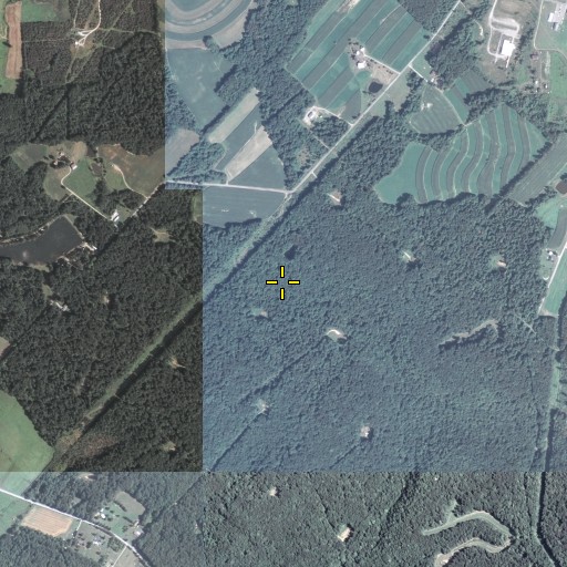 Aerial/Satellite Image of Bakers Run, PA