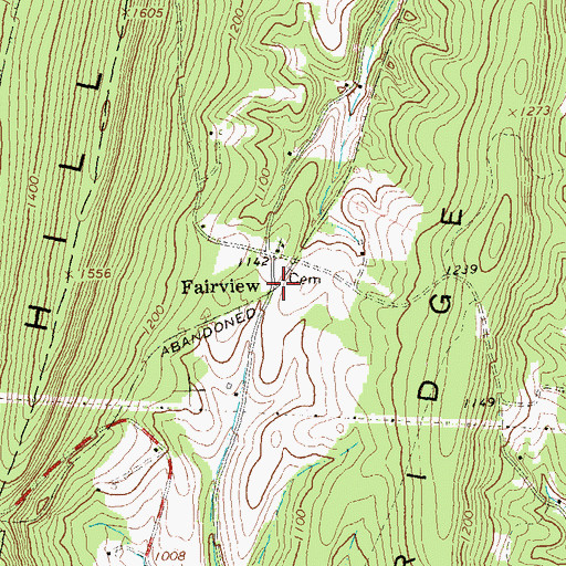 Topographic Map of Fairview, PA