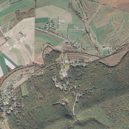 Aerial/Satellite Image of Zerby, PA