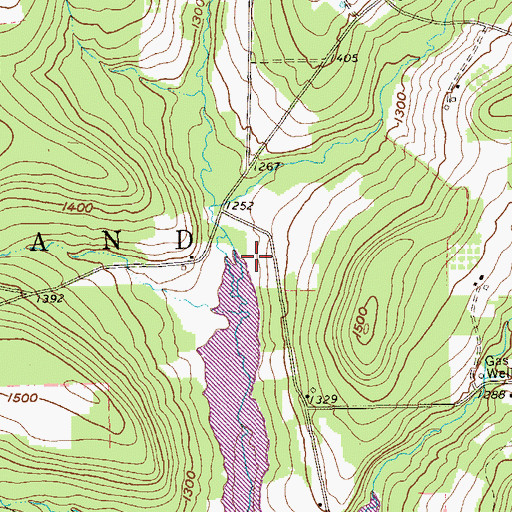 Topographic Map of Twomile Run County Park, PA
