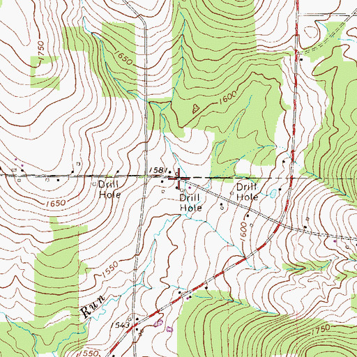 Topographic Map of Harbor Hall School, PA