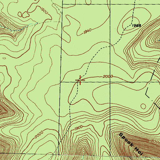 Topographic Map of Black Forest Trail, PA