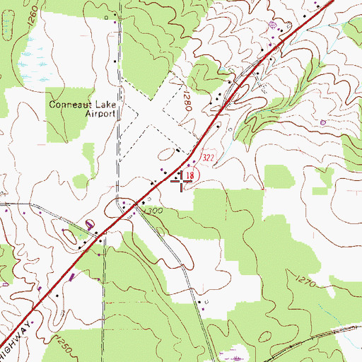 Topographic Map of Quarry School, PA