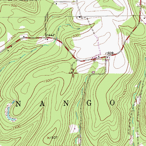 Topographic Map of Cochran School, PA