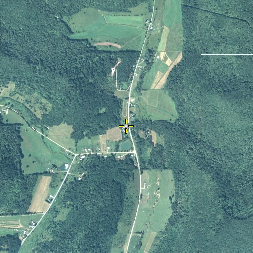 Aerial/Satellite Image of Clara School, PA