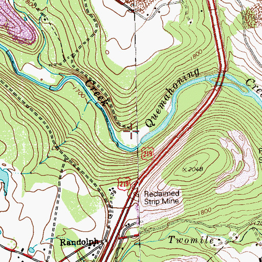 Topographic Map of Morgans Mills, PA