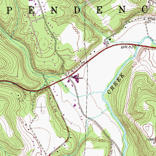 Topographic Map of Independence Elementary School, PA