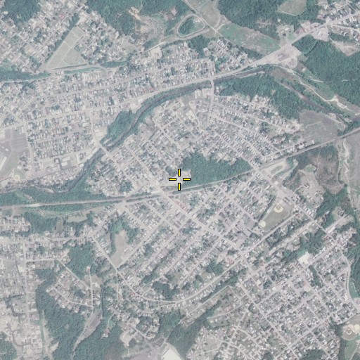 Aerial/Satellite Image of Peckville Station, PA
