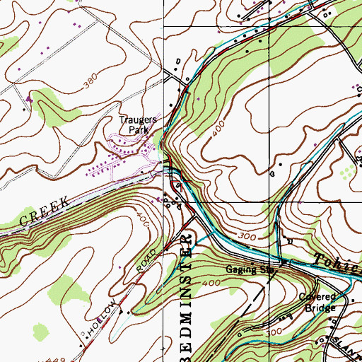 Topographic Map of Stover Myers Mill, PA