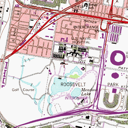 Topographic Map of American Swedish Historical Museum, PA