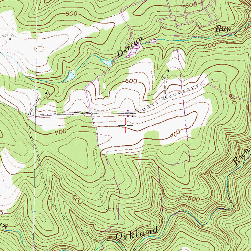 Topographic Map of State Game Lands Number 181, PA