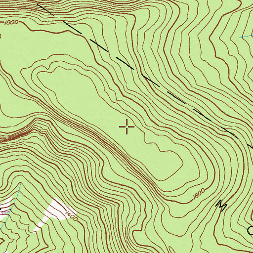 Topographic Map of State Game Lands Number 58, PA
