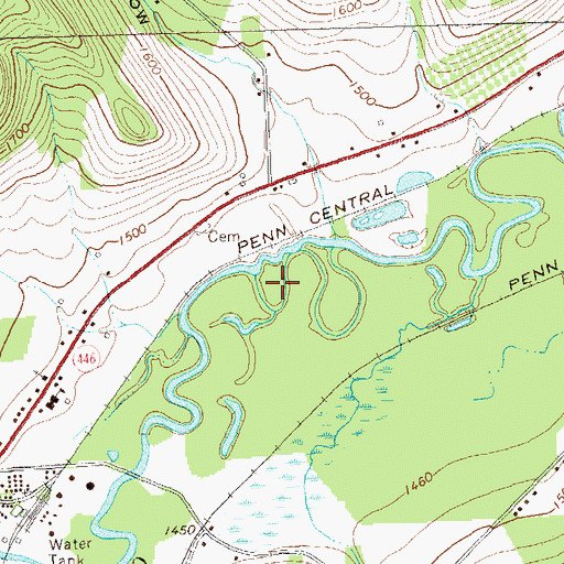 Topographic Map of State Game Lands Number 301, PA